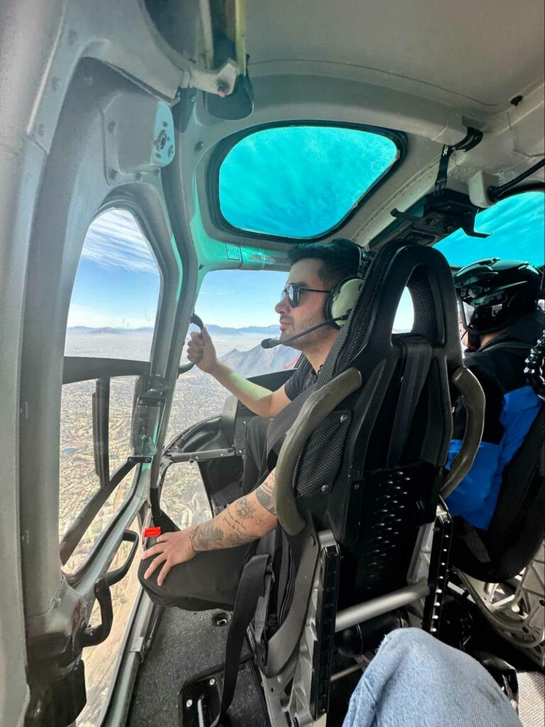 Panorâmica Inesquecível: Excursão de helicóptero em Valle Nevado